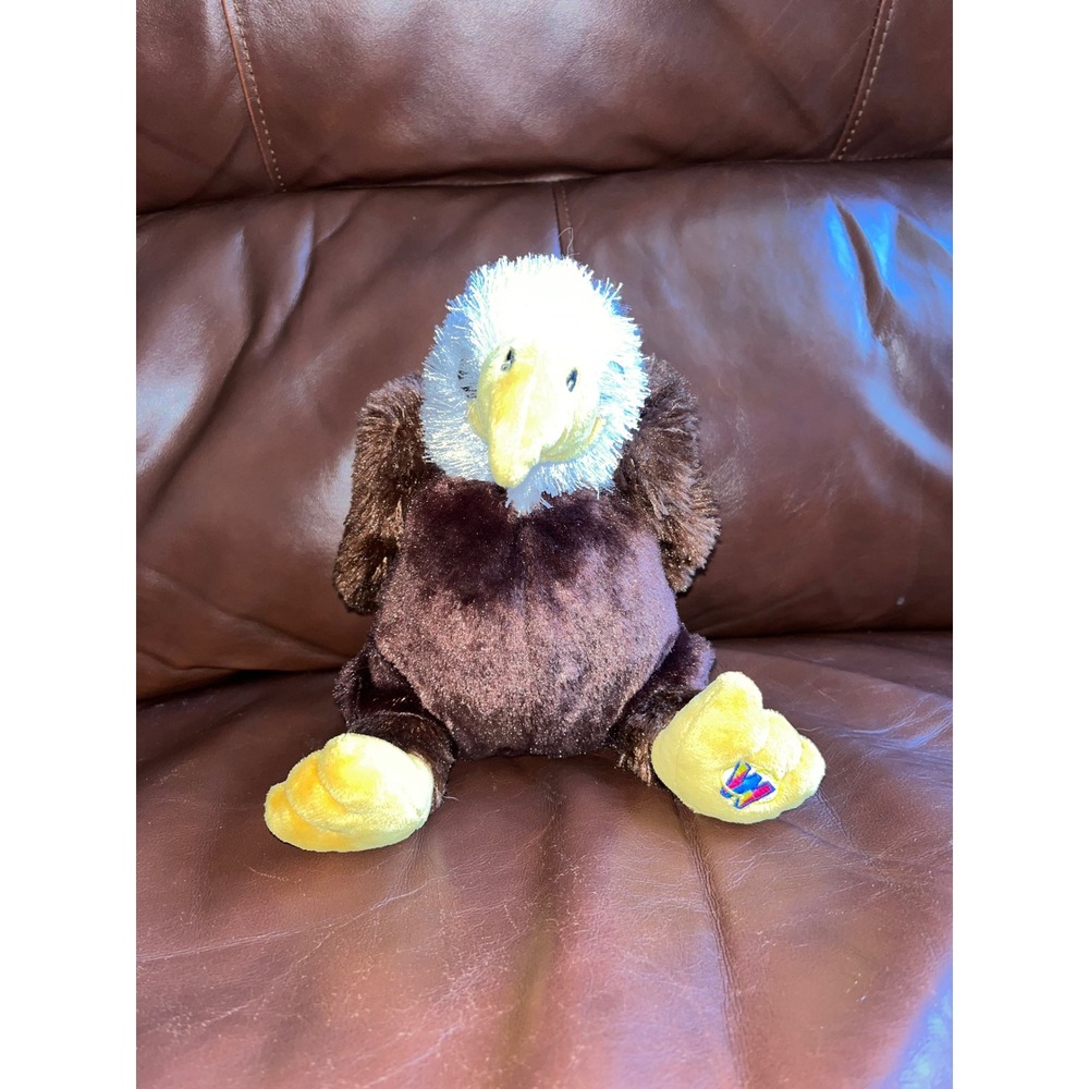 NO CODE Ganz Webkinz Bald Eagle Plush Stuffed Animal Retired